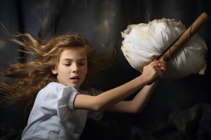 Когда не кого побить, а хочется